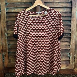 Scotch & Soda Maison Scotch Geometric Top